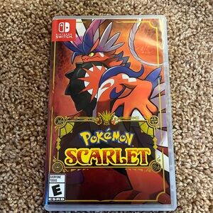 Pokemon Scarlet Video game Nintendo switch